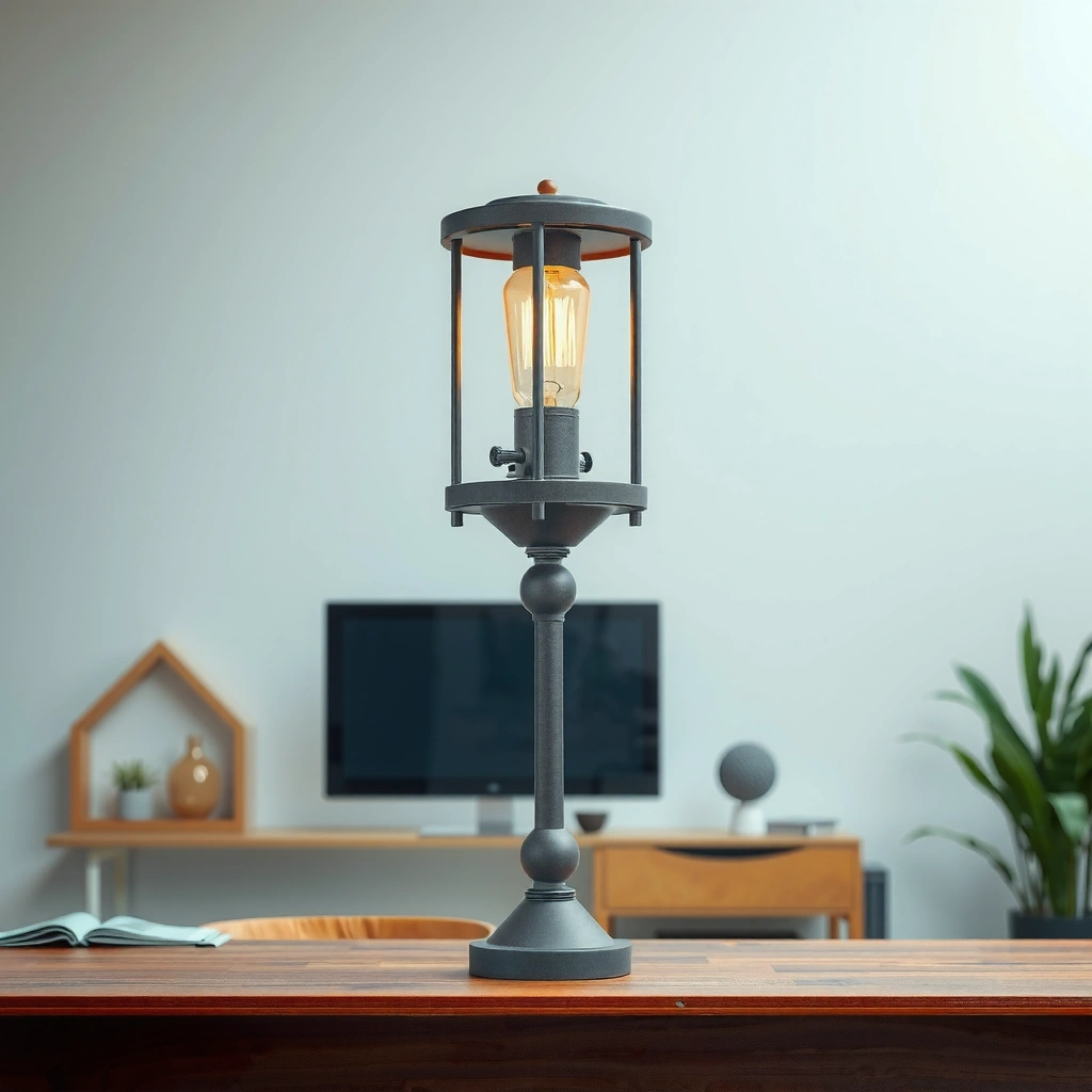 Illustration explaining lamp life in hours versus actual usage for light bulbs.