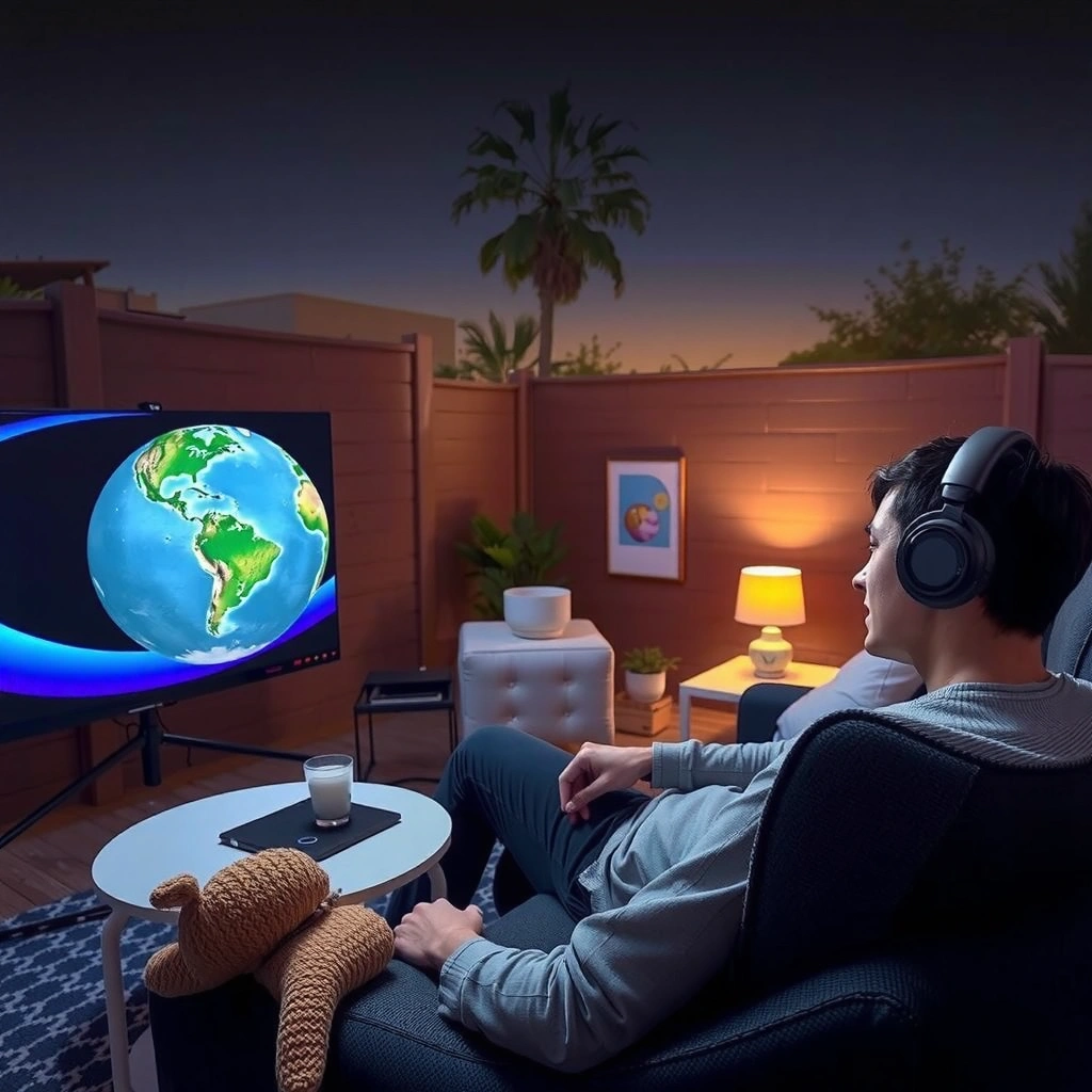 Illustration explaining lumens and their importance for outdoor daytime projector use.