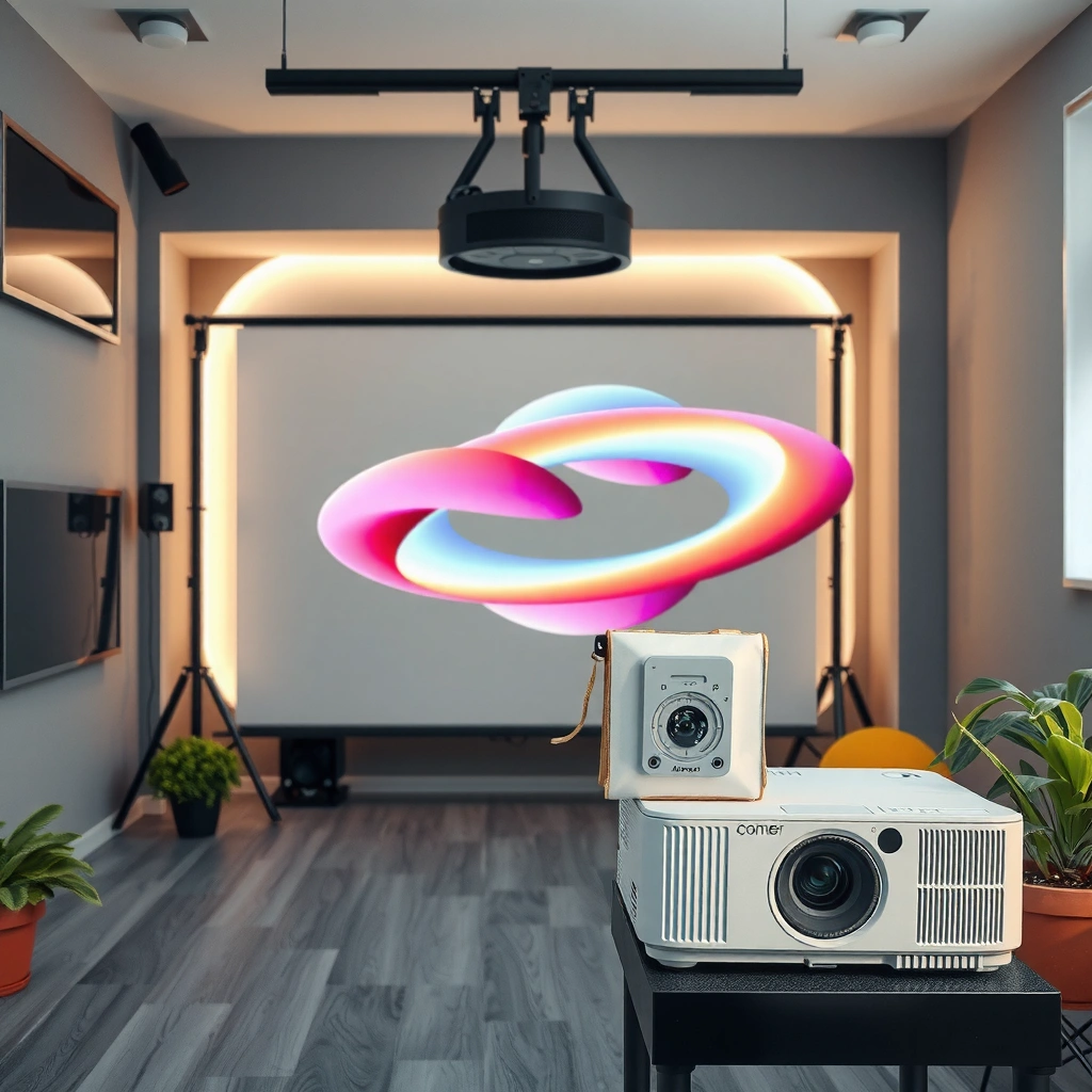 Illustration explaining what lumens needed means for projectors and how to measure them.