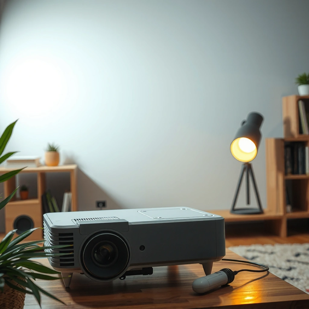 Illustration explaining projector lamp life and its variations in lifespan.