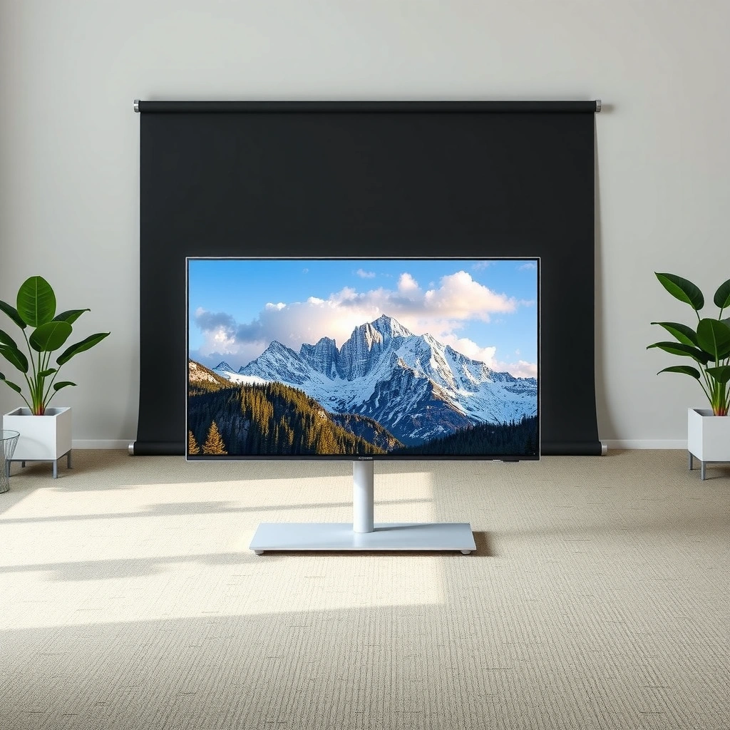 Explaining wallpaper viewing in TV displays, focusing on Samsung S95F and LG W6 features.