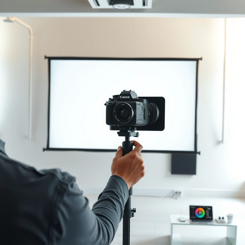 Image showing volume controls on a projector and remote for adjusting sound levels.