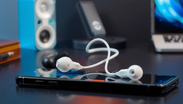 Comparison of wired and wireless earbuds highlighting their features and benefits.