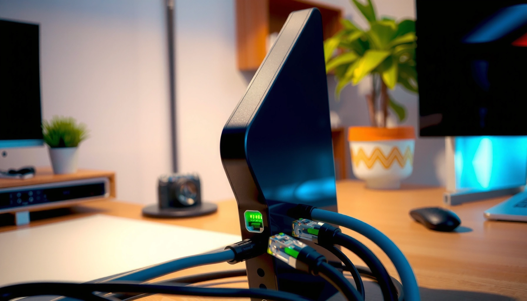 Step-by-step guide on how to wire a modem for internet connection.