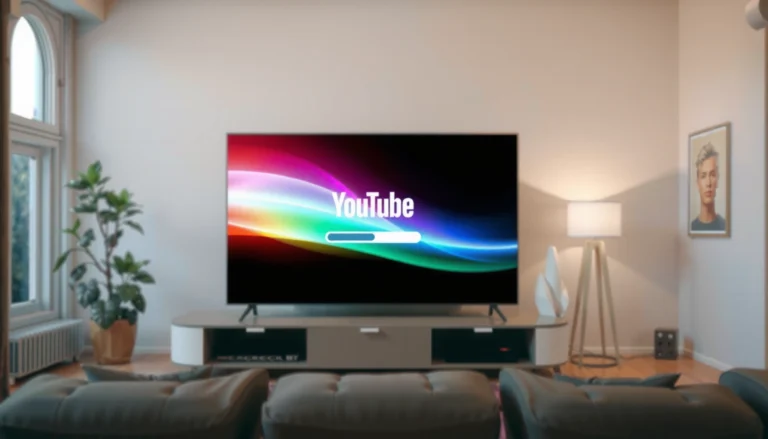 Image illustrating how to fix YouTube TV not loading on a smart TV.